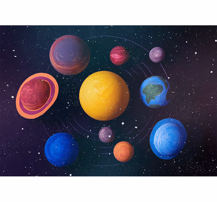 Blind bedroom exoplanet potential insights - TenStickers