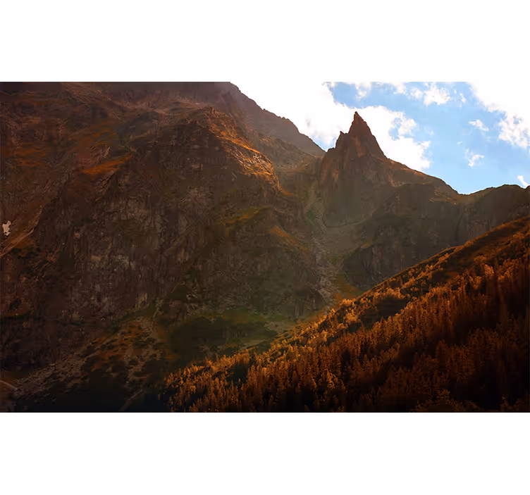 Blind bedroom polish tatra mountain view - TenStickers