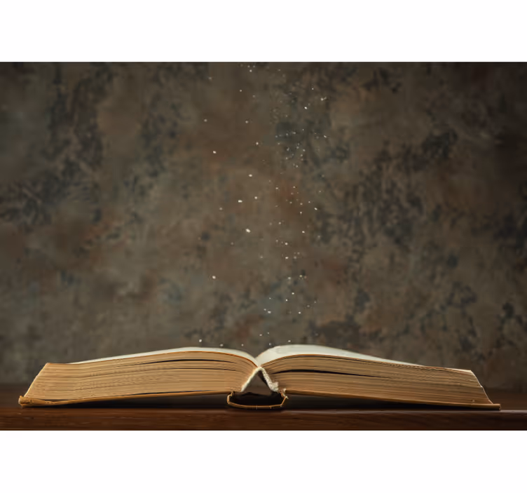 Blind bedroom enchantment book - TenStickers