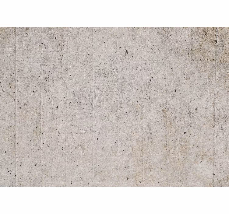 Blind bedroom raw gray bunker stone design - TenStickers