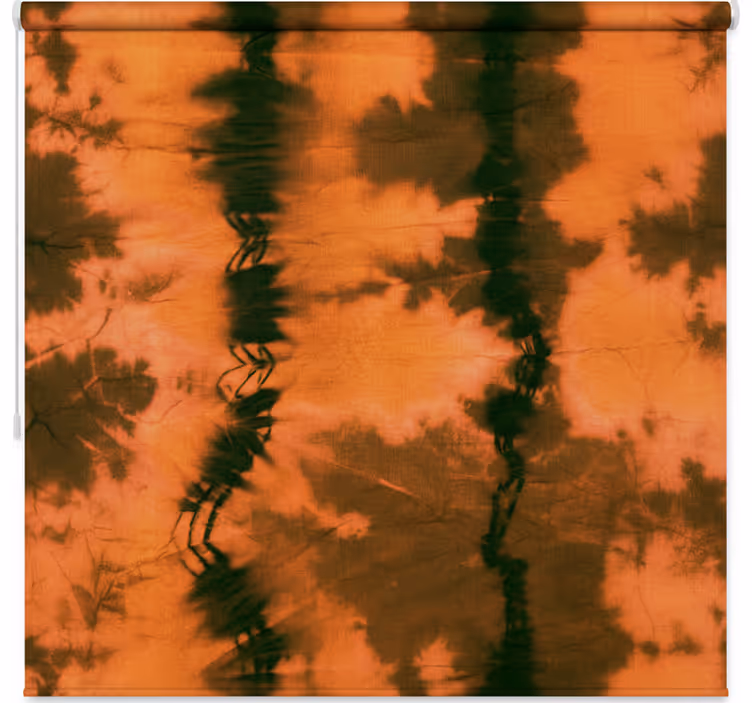 Blind bedroom brown and black tie dye - TenStickers