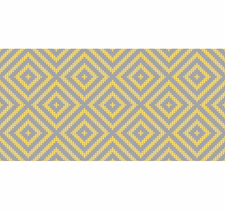 Blind bedroom pantone rhombus design - TenStickers