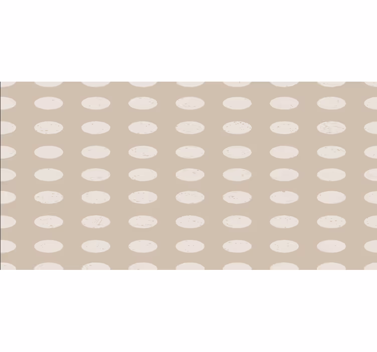 Blind bedroom geometric white circle pattern - TenStickers