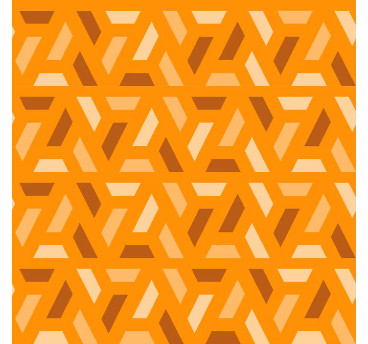 Modern geometric living room blind - TenStickers