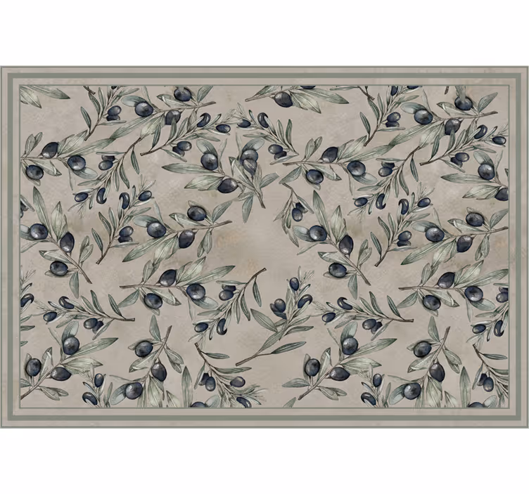 Living room blind in dark elegant design - TenStickers
