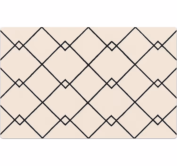 Living room blind with floral design - TenStickers
