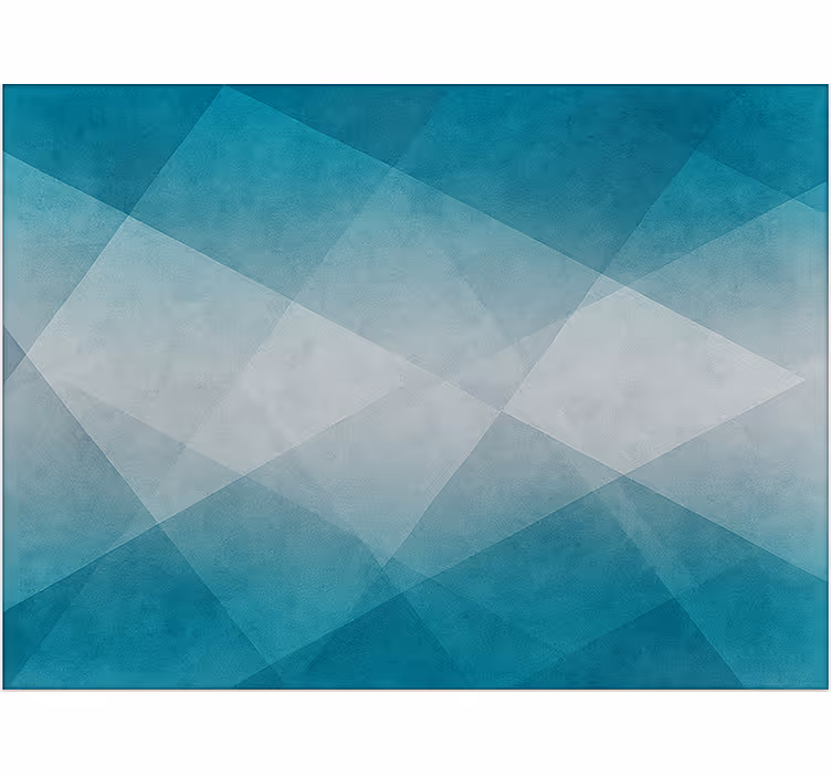 Living room blind in blue and grey wash effect - TenStickers