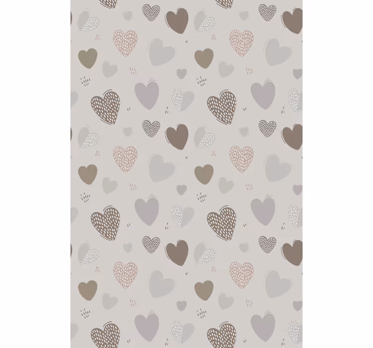 Gray Pattern love blind - TenStickers