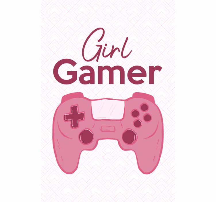 Girl Controller blind geek - TenStickers