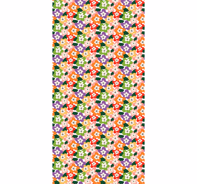 Blooming arrangement blind flowers and plants - TenStickers