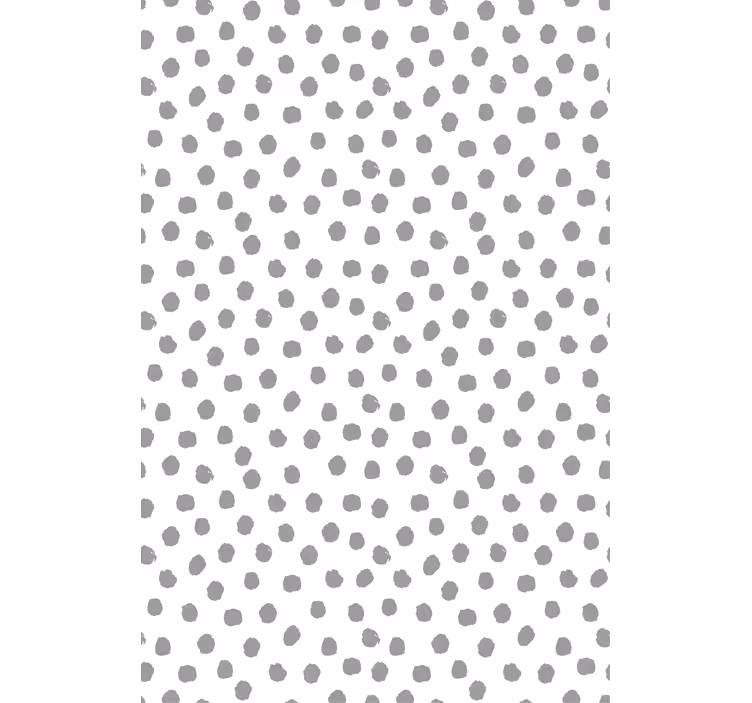 Grey polka dots pattern roller blind - TenStickers