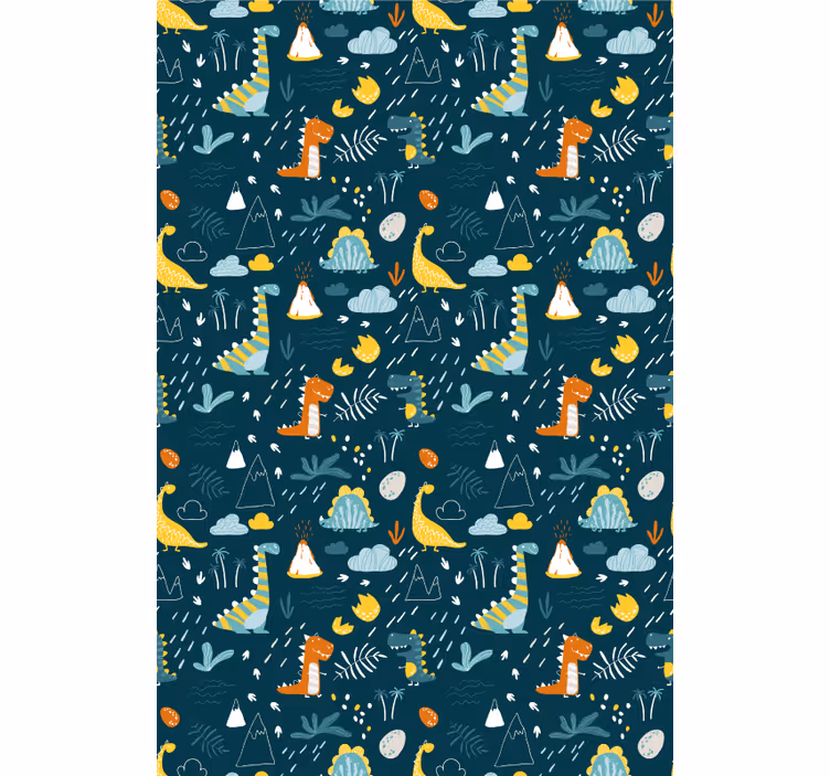Dinosaur blind for dinosaur-themed playtime - TenStickers