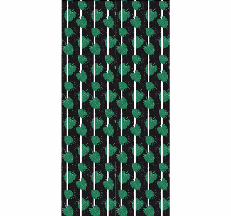 Luxuriant foliage motif blind flowers and plants - TenStickers
