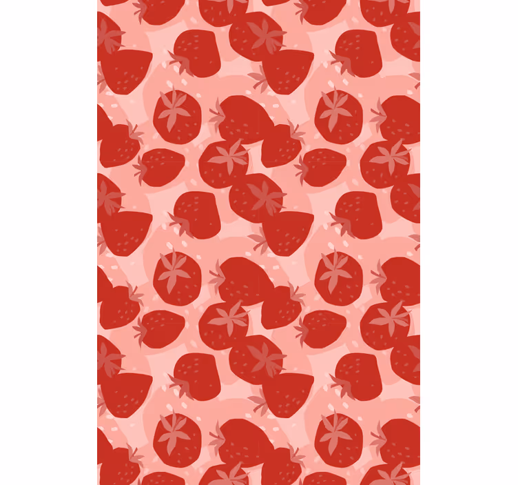 Strawberry Theme blind fruit and vegetables - TenStickers