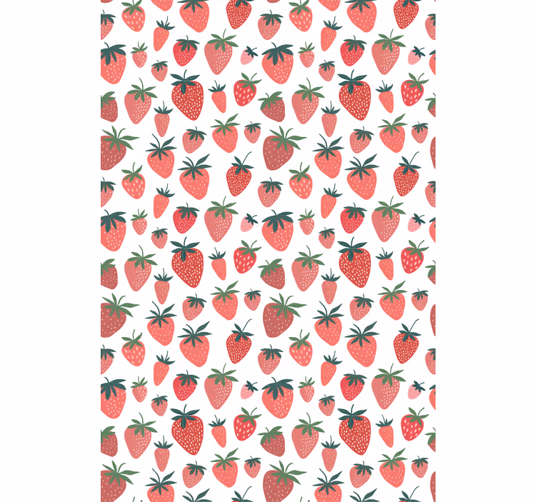Strawberry pattern design blind fruit and vegetables - TenStickers