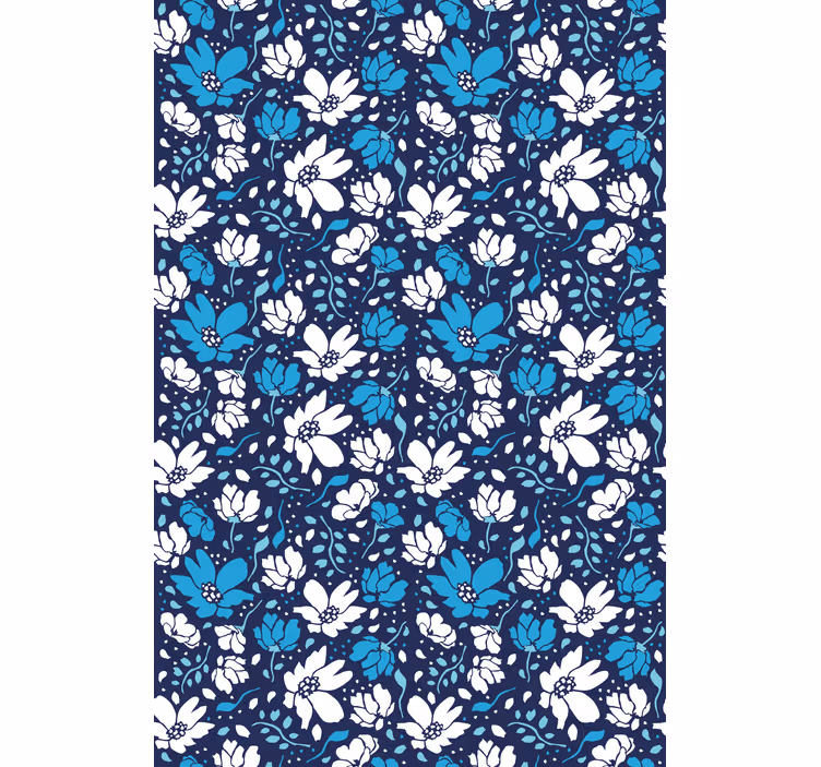 Floral Theme Style blind flowers and plants - TenStickers