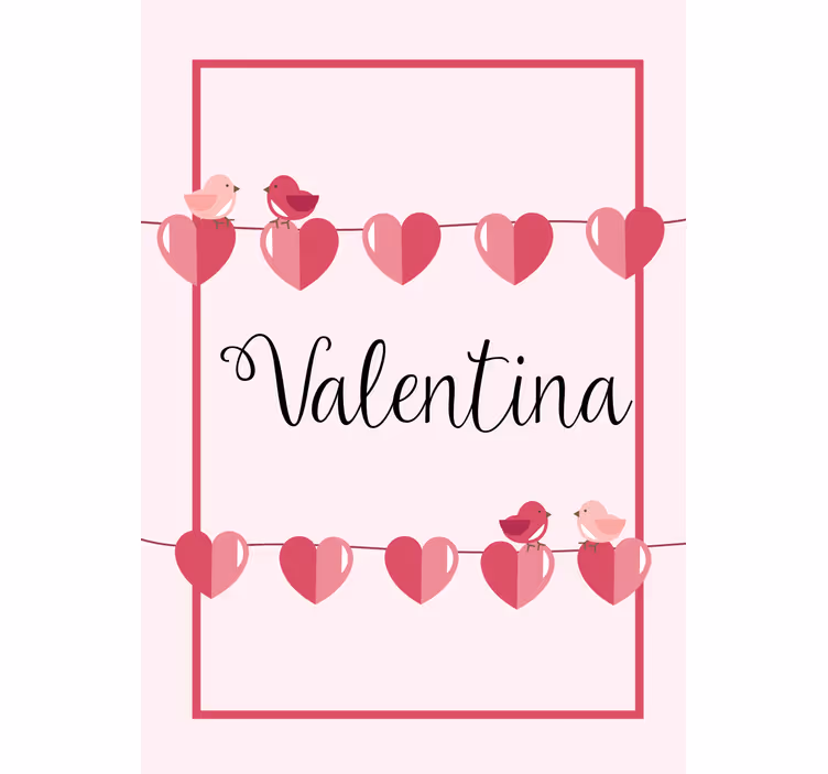 Love hearts and name blind teens - TenStickers