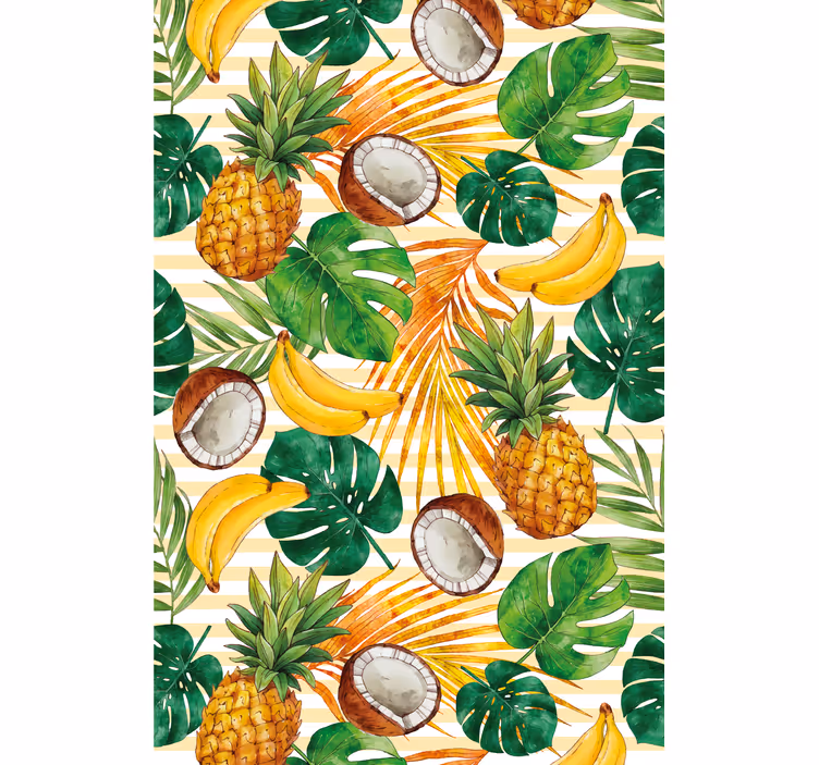 Tropical fruits design blind kitchen - TenStickers