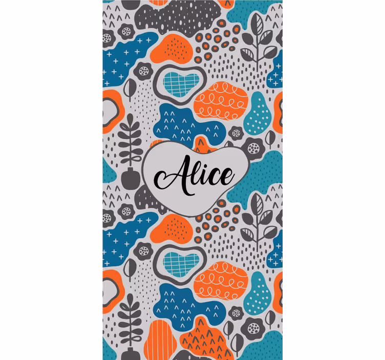 Abstract name design blind teens - TenStickers