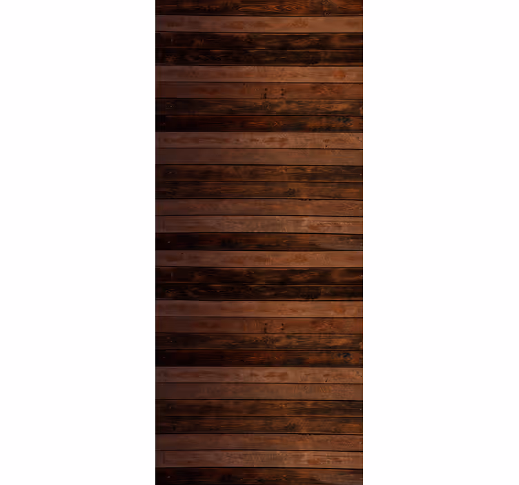 Wooden Slat Pattern rustic blind - TenStickers