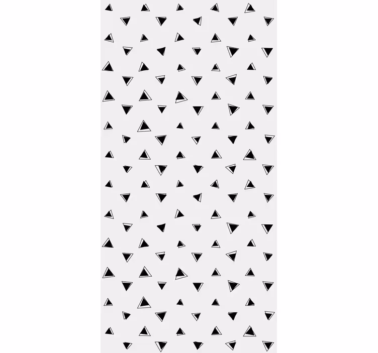 Triangular pattern design pattern roller blind - TenStickers