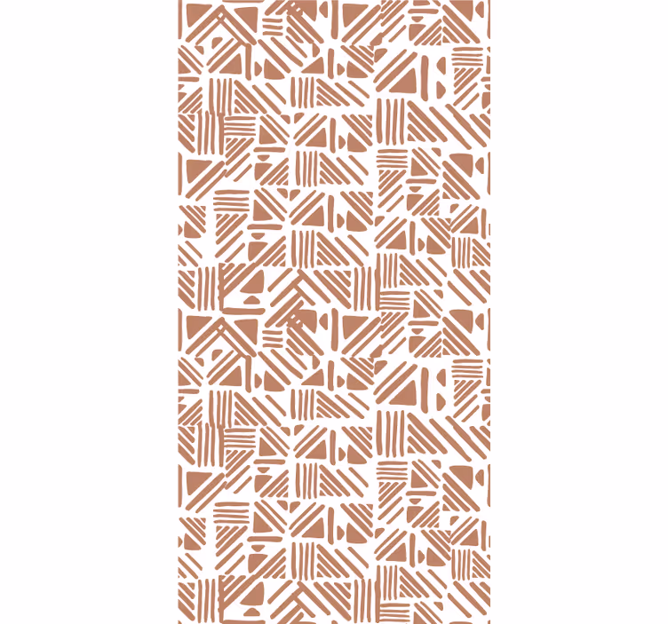 Geometric pattern elements master bedroom shades - TenStickers