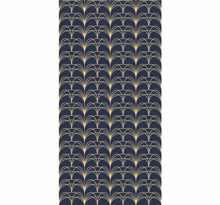 Gold arches elegant blind - TenStickers