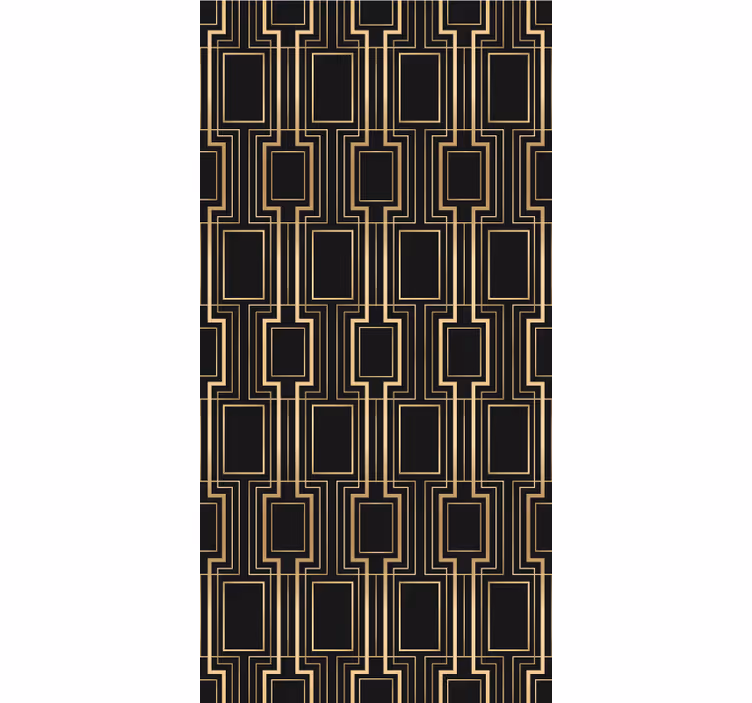 Geometric line motif elegant blind - TenStickers