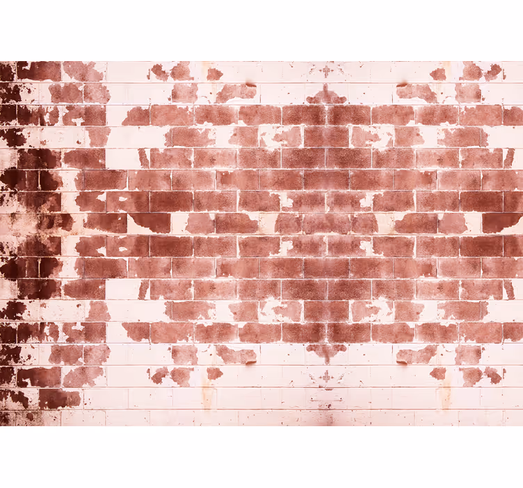 Country Brick Motif pattern roller blind - TenStickers