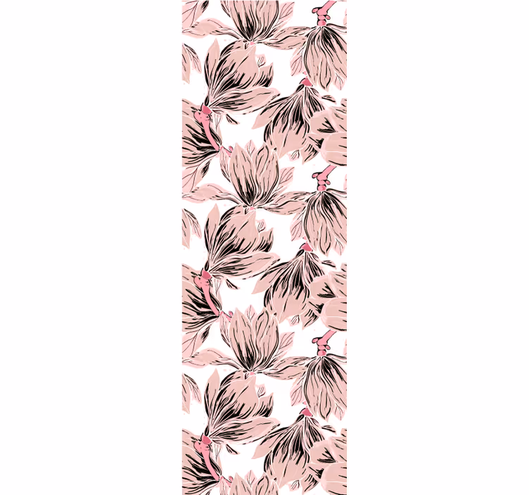 Elegant arrangement blind flowers and plants - TenStickers