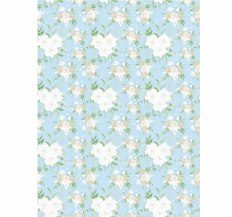 Wild grandmillenial style blind flowers and plants - TenStickers