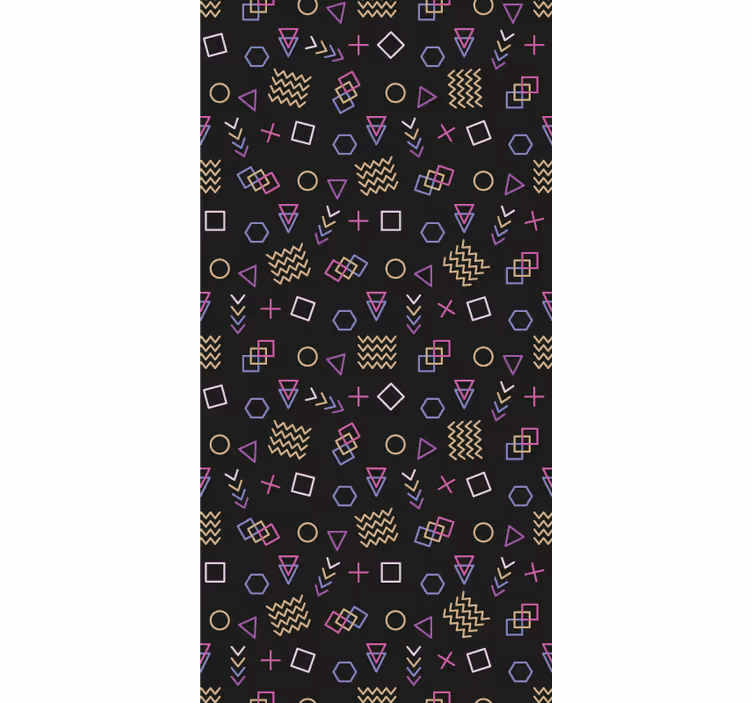 Geometric Form Investigation modern blind - TenStickers