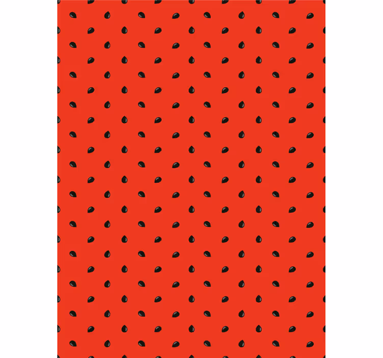 Red Strawberry Pattern blind fruit and vegetables - TenStickers