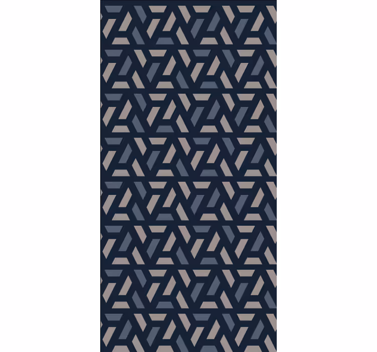 Geometric Composition Style modern blind - TenStickers
