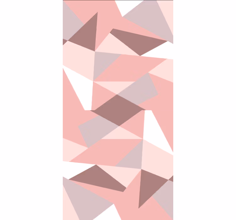 Abstract Geometric Shapes pattern roller blind - TenStickers