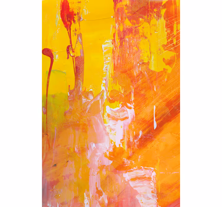 Vibrant Abstract Splashes pattern roller blind - TenStickers