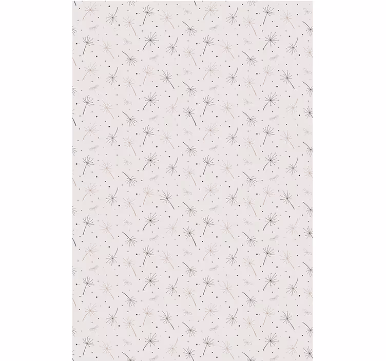 Dandelion Seed Pattern blind flowers and plants - TenStickers