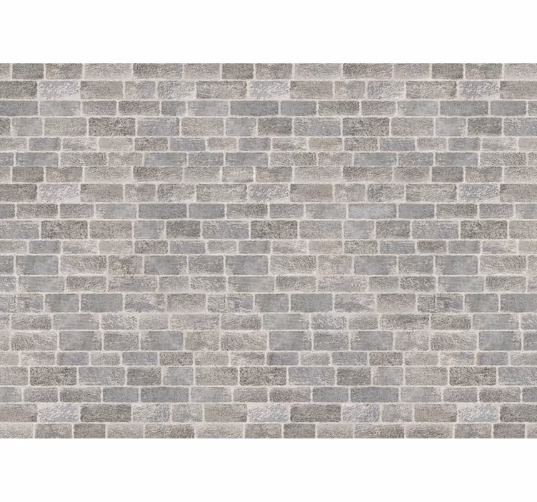 Pattern roller blind stone wall design - TenStickers