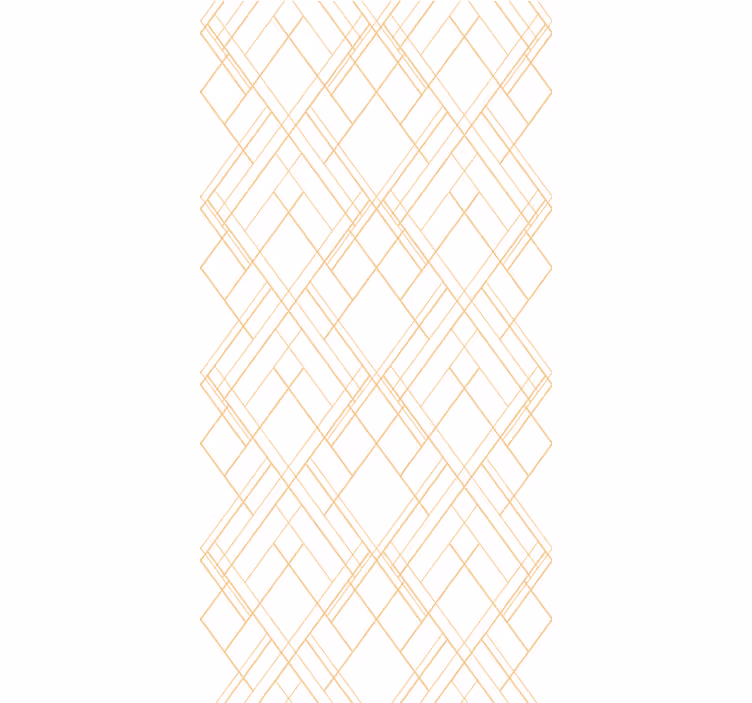 Geometric golden lines elegant blind - TenStickers