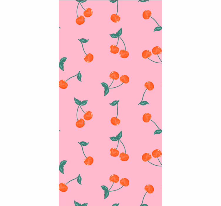 Cherry blossom motif blind kitchen - TenStickers