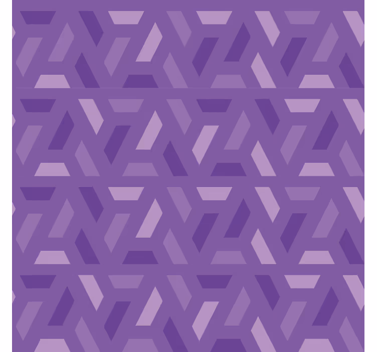 geometric lilac tones Living room blind - TenStickers