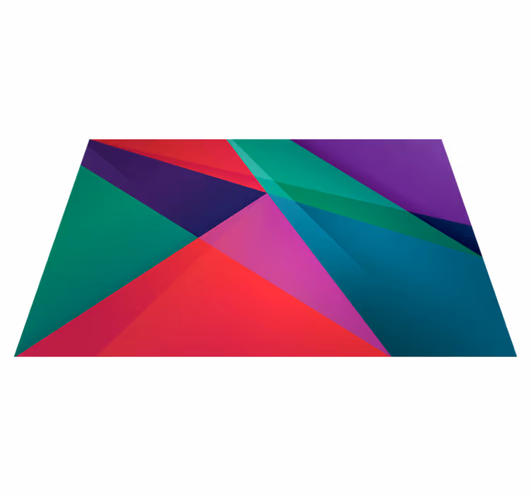 Modern geometric pattern placemats - TenStickers