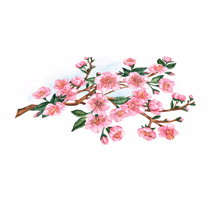 Blooming tree original placemats - TenStickers