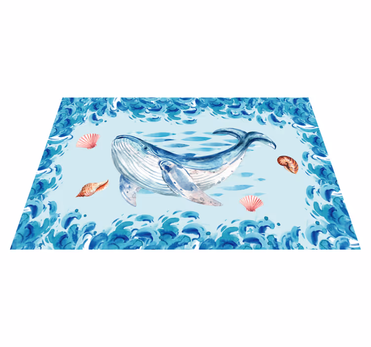 Sea Animals  original placemats - TenStickers