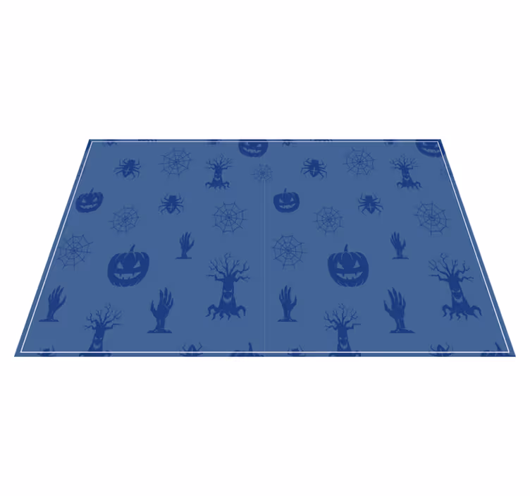 Halloween placemats for spooky themed decor - TenStickers