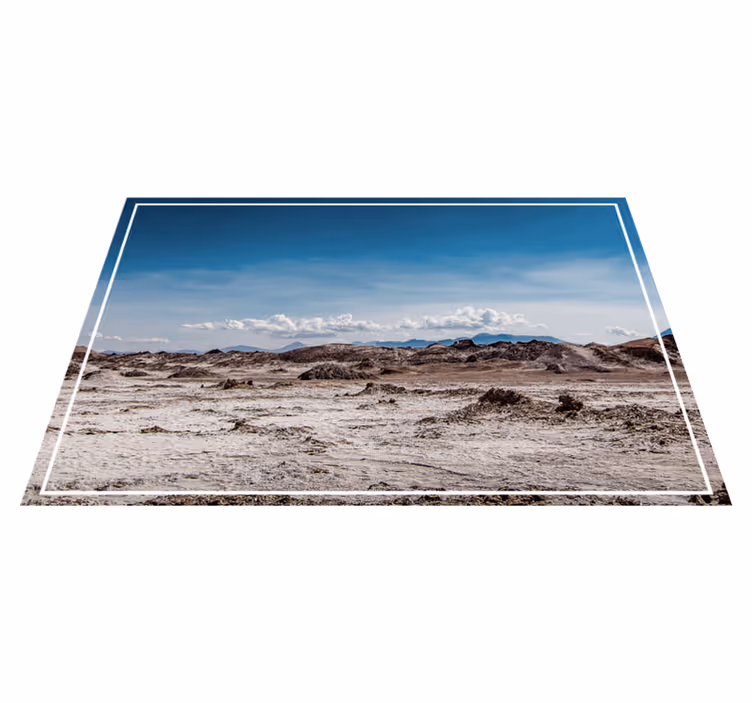 Modern placemats desert landscape design - TenStickers
