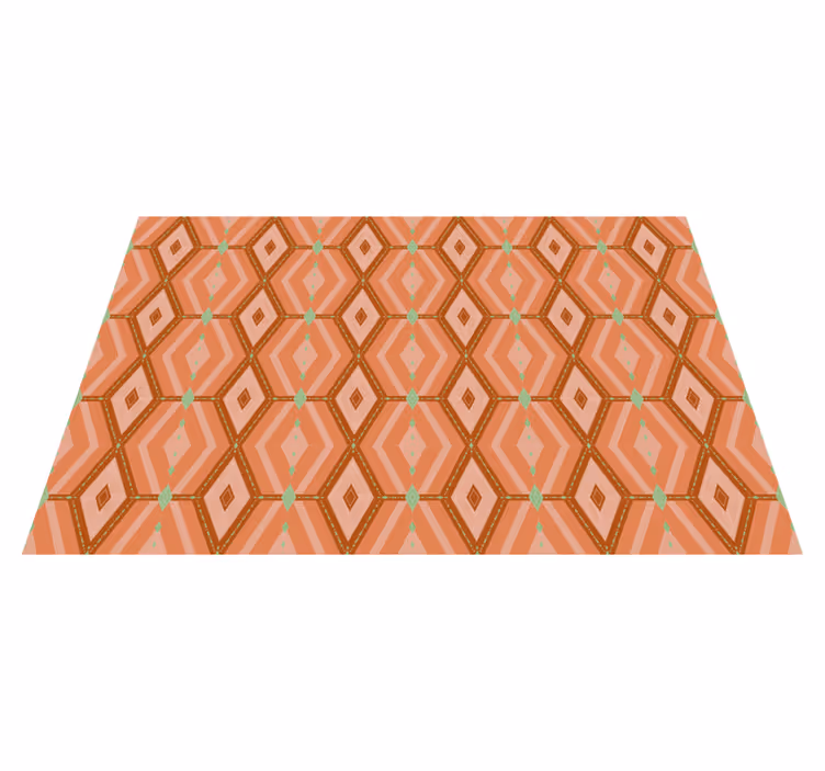 Placements geometric hexagonal design placemats - TenStickers