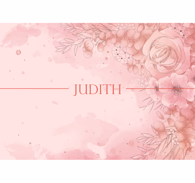 Flower wall mural customized floral artwork - TenStickers