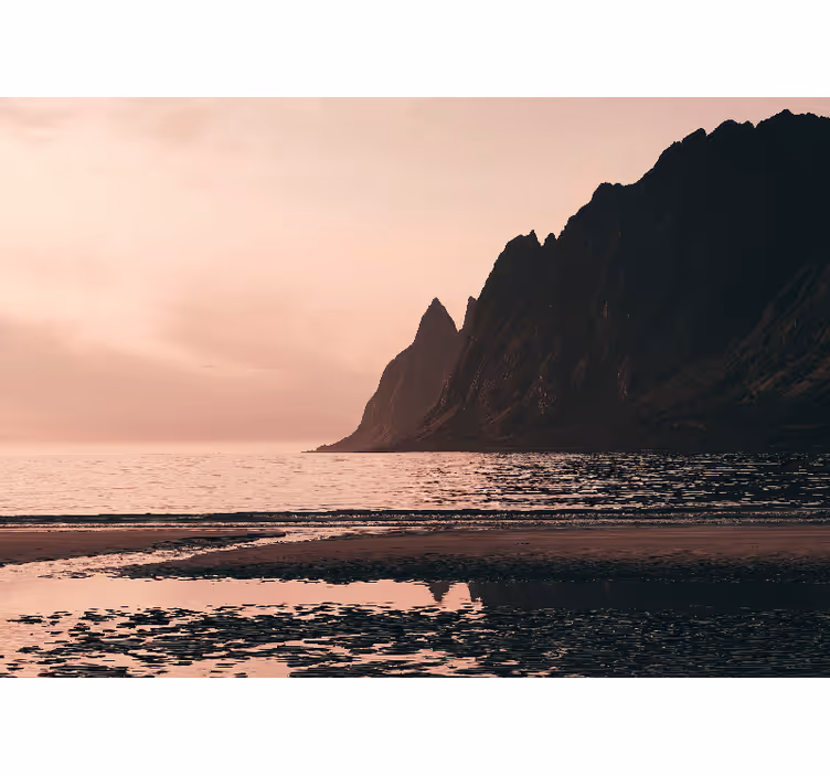 Coastal Horizon View landscape wall mural - TenStickers