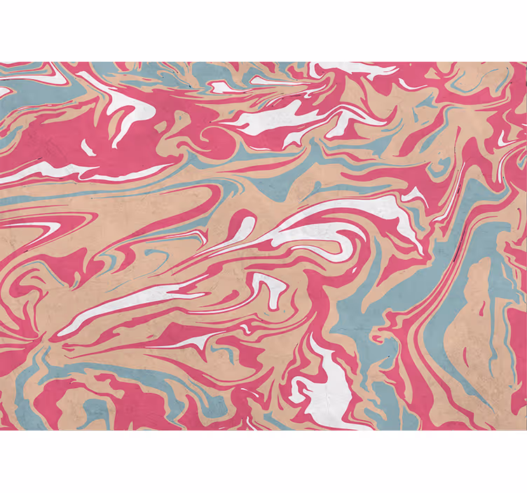 Abstract wall mural fluid marble designs - TenStickers